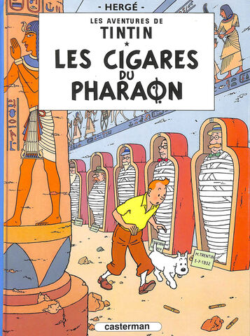 Les Aventures de Tintin: Les Cigares du Pharaon (Б/У)