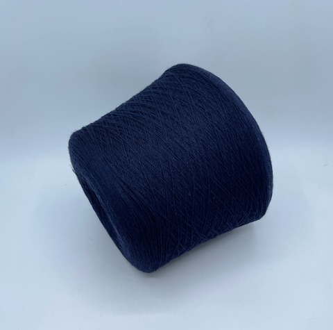 NEW MILL (пр.Италия), art. Bran colore, 1500м/100гр.10% Кашемир 90%Меринос, цвет-Темно-синий(22/372), арт.33110