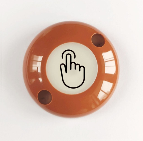 ART-ZN-Exit-Sensor Сенсорная кнопка выхода двухпроводная (коричневая) АртСистемы