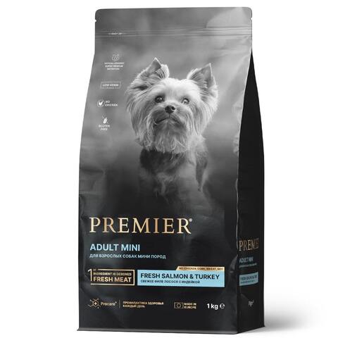 Premier Dog Salmon&Turkey ADULT Mini