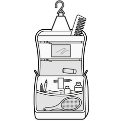 Сумка-органайзер toiletbag black