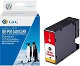 Совместимый струйный картридж G&G GG-PGI-2400XLBK (PGI-2400XL / PGI-2400XLBK) для Canon Maxify iB4040, iB4140, МВ5040, MB5140, МВ5340, MB5440, 74.6 мл, черный