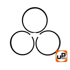 Кольцо поршневое UNITED PARTS d86 компл. UD186