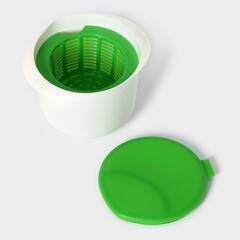 Форма для приготовления сыра и творога «Фрэш», 17.5×14.6×13.5 см