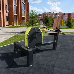 Уличный велотренажер горизонтальный Zavodsporta Cardio-1901