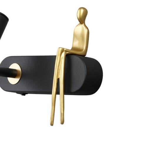 Настенный светодиодный светильник Arte Lamp ALBERT A2173AP-1BK