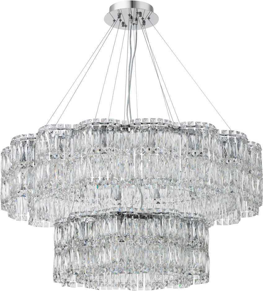Люстра подвесная хрустальная 2174/09/26P Stilfort, серия Admire