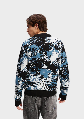 Джемпер KARL LAGERFELD JEANS Reg Half-zip Sweater