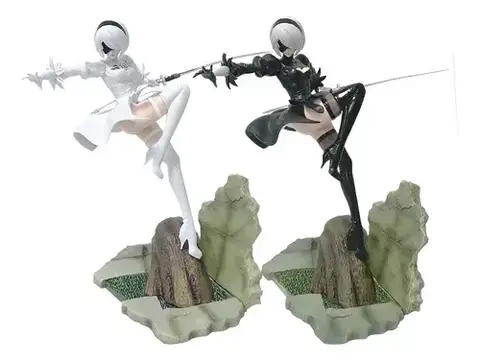 Статуэтка Ниер Автомата Type 2B белая черная