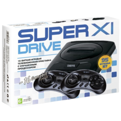 Игровая приставка 16gamebit Super Drive 11 (95 встроенных игр, 2 джойстика, AV кабель)