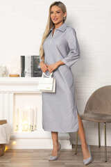 Платье Лоуренс НЬЮ (светло-серое) П14876-18М LT Collection