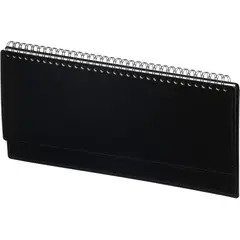 Планинг датированный 2026, черн, 303х150 мм, 120стр, Agenda