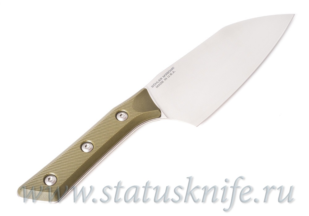 Нож Microtech Kitchen Santoku G-10 3200-10OD Green