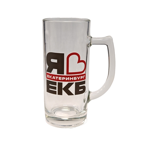 Урал Сувенир - Екатеринбург кружка пивная №0001 Я люблю Екб
