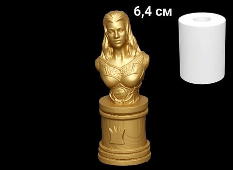 Силиконовый молд Шахматная фигура № 2 