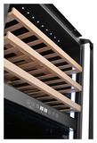 Винный шкаф Zugel ZCWI570DB черный