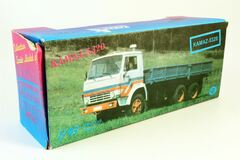 KAMAZ-5320 flatbed truck gray-blue 1:43 PAO KAMAZ