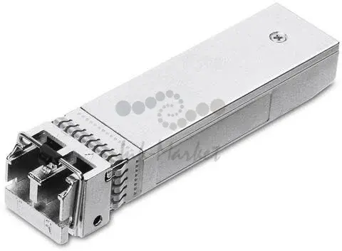 Модуль TP-Link SM5110-SR, SFP+ модуль 10 Гбит/с, разъём LC, 50/125 мкм или 62,5/125 мкм многомод, длина волны 850 нм, дальность до 300 м.