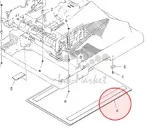 Белая калибровочная пластина Konica Minolta White sheet AAYHPP0301