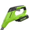 Триммер аккумуляторный Greenworks G24LT251, 24 V, 25 см, с 1хАКБ 2Ач и ЗУ, (2113307SA) — фото 7