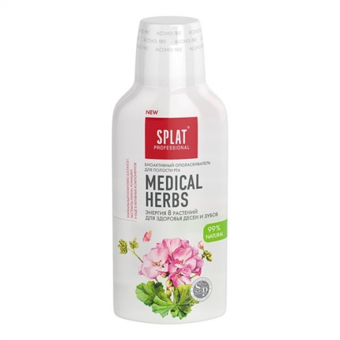 Ополаскиватель д/полости рта SPLAT Medical Herbs 270 мл РОССИЯ