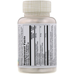 Solaray, Magnesium Potassium Asporotates, аспартат магния и калия, 120 растительных капсул