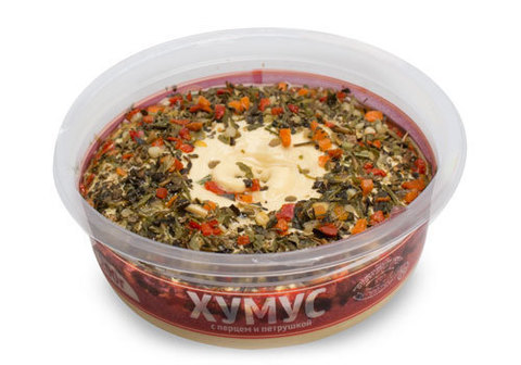 Хумус с перцем и петрушкой, 200г