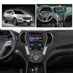 Магнитола для Hyundai Santa Fe (2013-2018) Android 9.0 4/64GB  IPS DSP стиль Tesla  модель ZF-1157-DSP