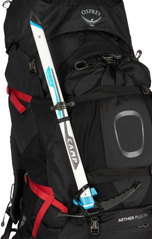 Картинка рюкзак туристический Osprey Aether Plus 100 black - 11