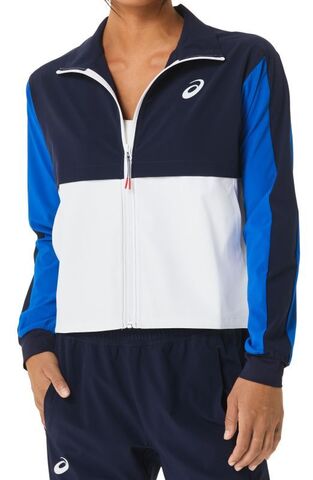 Женская теннисная куртка Asics Match Jacket - midnight/tuna blue