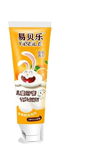 (0.2PV)YIBEILE Детская зубная паста со вкусом апельсина, 80 г