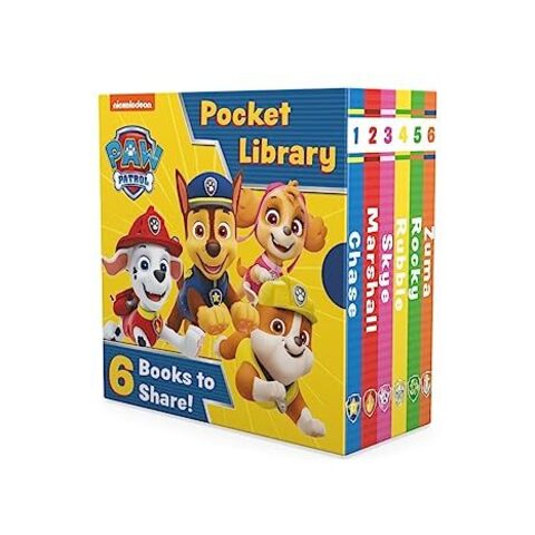 Paw Patrol Pocket Library: A Nickelodeon Series