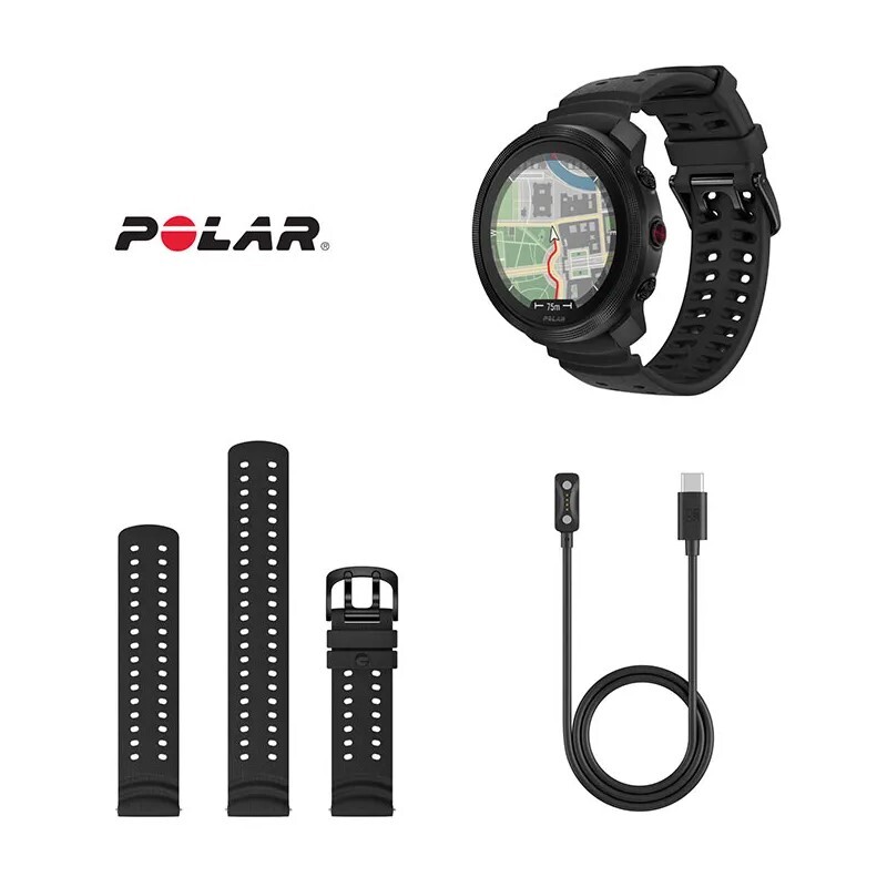 Polar Vantage M3 Night Black HR (H9)