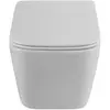 BelBagno BB7107CHR/SC DUE 2.0 Унитаз подвесной безободковый с сиденьем дюропласт soft close BB7107CHR/SC
