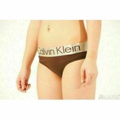 Женские стринги Calvin Klein Women Panty Brown