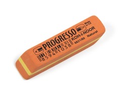 Ластик PROGRESSO 6821, 57х14х8мм, для карандашей 4В-6Н