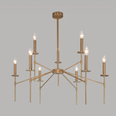 Потолочная люстра Eurosvet Anders 60142/9 латунь