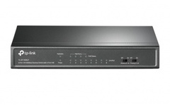 TP-Link TL-SF1008LP - 8-портовый 10/100 Мбит/с настольный коммутатор с 4 портами PoE