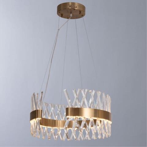 Подвесная светодиодная люстра Divinare CORONA 1685/01 SP-1