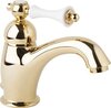 Cezares MARGOT-LSM1-01-N MARGOT-LSM1-01-N Смеситель для раковины однорычажный с донным клапаном, исполнение хром, ручка чёрная