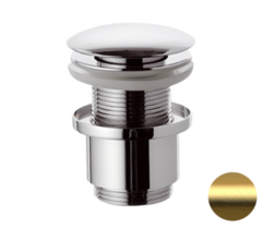 REMER 904CC2114BG Донный клапан click-clack короткий без перелива 1 1/4