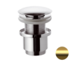 REMER 904CC2114BG Донный клапан click-clack короткий без перелива 1 1/4"
