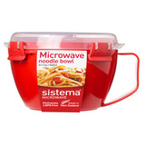 Кружка для лапши Microwave 940 мл, артикул 1109, производитель - Sistema, фото 2