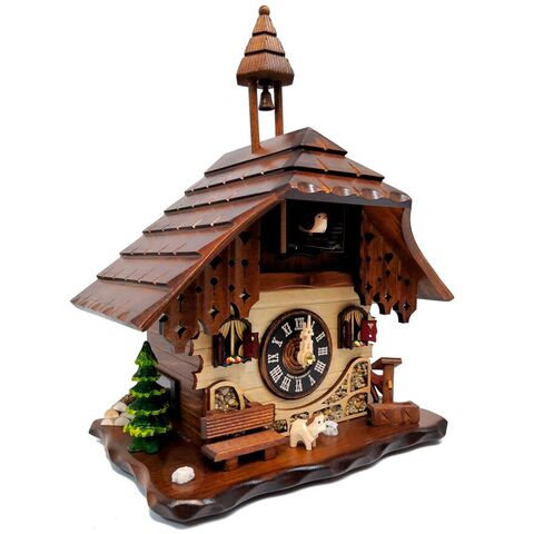 Настольно-настенные часы с кукушкой 40310-8M SARS