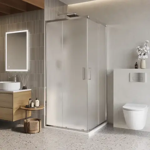 BelBagno LUCE-AH-1-100/90-C-Cr LUCE-AH-1-100/90-C-Cr Душевой уголок