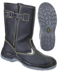 Сапоги ТРУД кожаные иск. мех