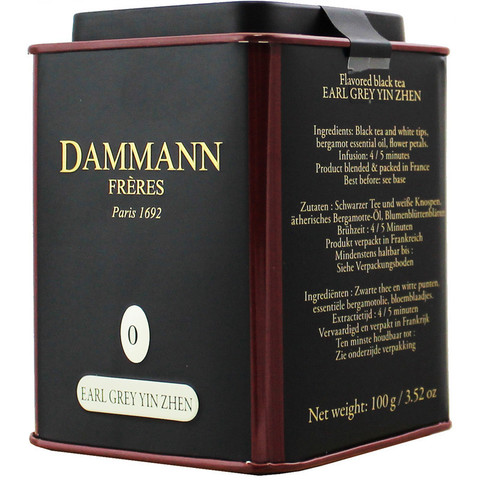 Чай Dammann The Earl Grey Yin Zhen черный с бергамотом 100 г