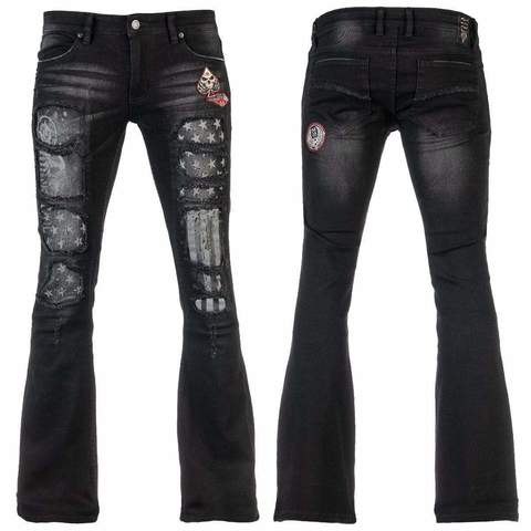 Wornstar | Джинсы мужские RIVEN PANTS W142 перед и сзади