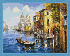 Aлмазная мозаика Путешествие по Венеции