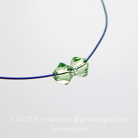 5328 Бусина - биконус Сваровски Peridot 4 мм, 10 штук ()
